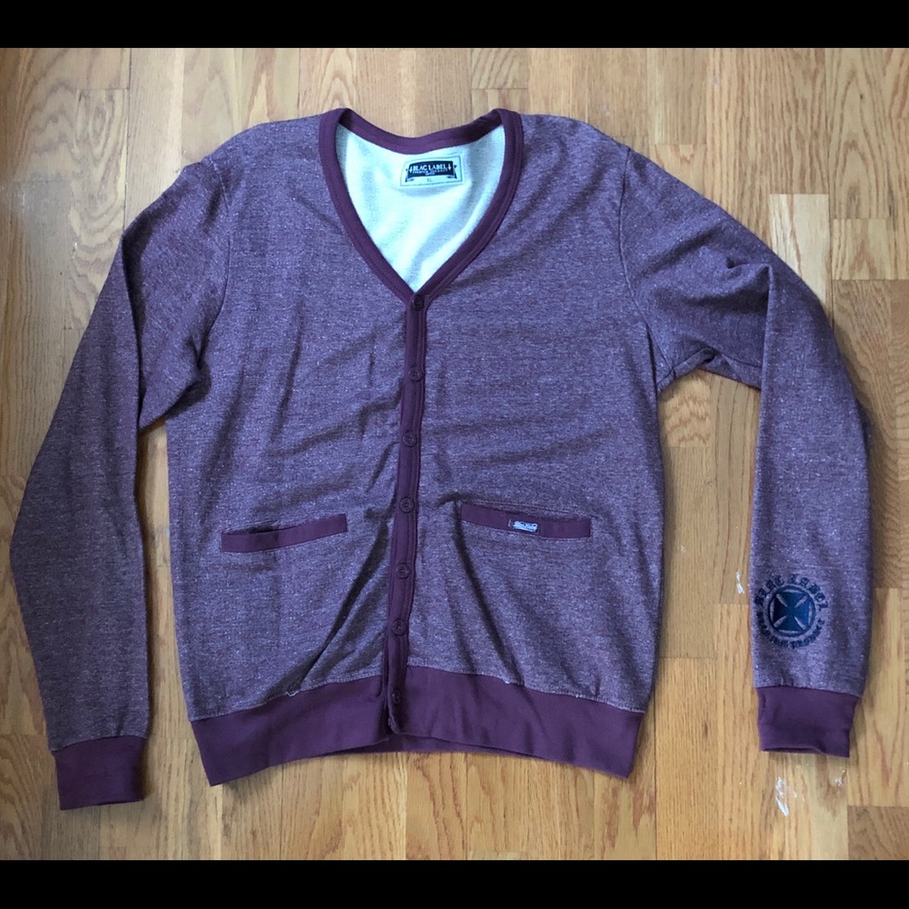 Blac Label : Maroon Cardigan